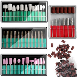 Frezy do Frezarki Diamentowe Filcowe Kamienne BEAUTYLUSHH