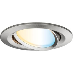 Paulmann 92961 Nova Plus LED oprawa do zabudowy, Smart Home Zigbee, okrągła, wychylna, 6W, TunableWhite