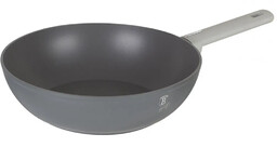 Edinos Szary wok z powłoką tytanową 28cm H8-G28