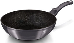 Edinos Aluminiowy wok z potrójną powłoką granitową 28cm S6-H17