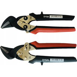 Erdi nożyce wzmocnione do blachy Ideal 180 mm L+Pr