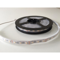 Pasek led kolorowy - RGBW - biały zimny - jeden chip - IP65