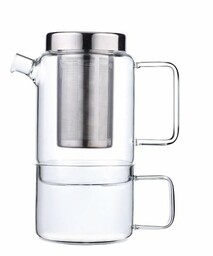 Bredemeijer SALERNO Dzbanek 750 ml z Zaparzaczem i Kubkiem do Herbaty