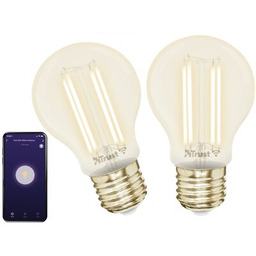 TRUST Inteligentna żarówka LED 71300 5W E27 Wi-Fi (2 szt.)