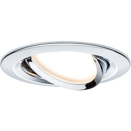 Paulmann 93879 LED oprawa do zabudowy Coin Slim, okrągła, wychylna, 1x6,8W, możliwość ściemniania, 2700K