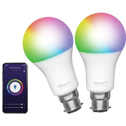 TRUST Inteligentna żarówka LED 71295 9W B22 Wi-Fi (2 szt.)