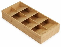 Joseph Joseph DRAWER Duży Organizer na Sztućće - Wkład do Szuflady / Drewniany