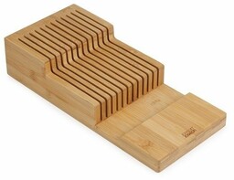 Joseph Joseph DRAWER Dwupoziomowy Wkład na Noże do Szuflady / Drewniany