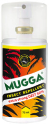 MUGGA Spray 50% DEET na komary i kleszcze - 75 ml