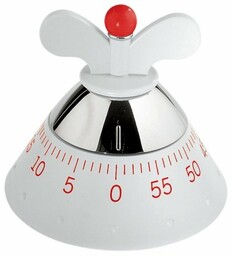 Alessi KITCHEN TIMER Minutnik Kuchenny - Biały