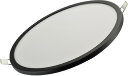 Azzardo SLIM 22 ROUND 4000K IP44 BLACK 4164