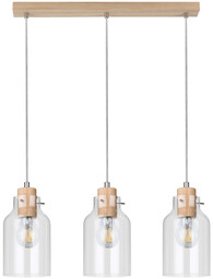 Lampa wisząca ALESSANDRO 3 kloszami, 1760374 1760374