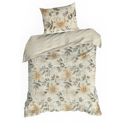 EUROFIRANY Komplet pościeli Sonia 31 140 x 200 cm Jasnokremowy