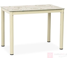 Stół DAMAR Signal Kremowy, 60x100