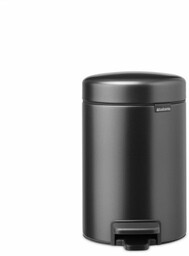 Brabantia Poland Sp. Z.o.o Kosz Pedałowy NEWICON 3L Confident Grey