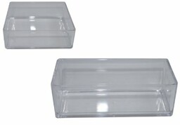 Oppotunity 42H13121718 organizer, akryl, przezroczysty, 2 szt.