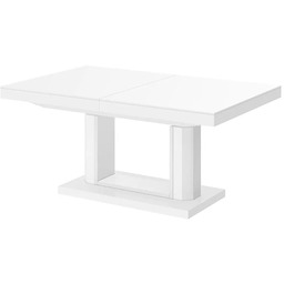 Elior Rozkładany ławostół biały połysk K5-E21