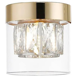 Lampa złota sufitowa GEM C0389-01A-F7AC Zuma Line