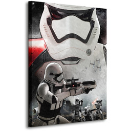 Gwiezdne Wojny Star Wars Episode VII (Stormtrooper Art) - obraz na płótnie