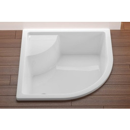 Ravak Sabina głęboki brodzik akrylowy z siedziskiem, miniwanna 90x90 cm GPX11001