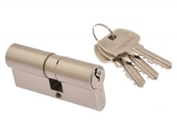 Wkładka bębenkowa Gerda E1 25/40 nikiel satyna