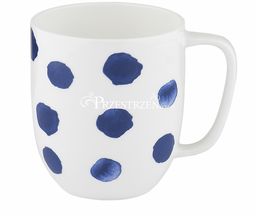 PORCELANOWY KUBEK NUOVA R2S - INDIGO (1705 INDI) kropki