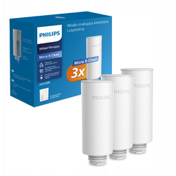 3 wkłady wymienne filtrujące Philips AWP225 filtry do dzbanka Philips