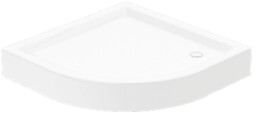 New Trendy Basic brodzik półokrągły akrylowy R55 80x80x16 BL-0007