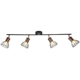 Spot Polux SOFIA 4xE14 czarny