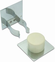 BRINOX Retainer i stoper do drzwi 4,5 x 4,5 x 4,8 cm beżowy