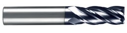 FENES Frez 4-ostrzowy 8 mm INOX do stali nierdzewnych do 60 HRC pełnowęglikowy VHM 0640-234-160-080