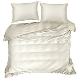 EUROFIRANY Pościel Linda 160 x 200 cm Kremowy