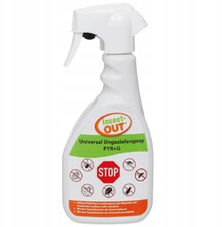 Preparat Środek Na Komary Kleszcze Muchy Meszki Mfh Insect Out Spray 500ML