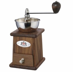 Zassenhaus SANTOS Ręczny Młynek do Kawy z Drewna Orzechowego