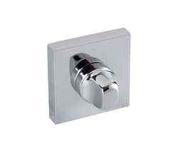 ROZETA KWADRATOWA WC KOLOR CHROM RYQ 703