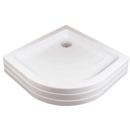 Ravak brodzik półokrągły akrylowy Ronda PU 805x805 A204001120