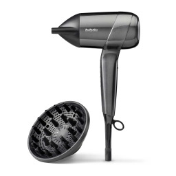 BaByliss D6200DE Jonizacja Dyfuzor Zimny nawiew 1600W 3 prędkości 3 temperatury Suszarka do włosów