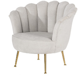 Fotel Sally Light Grey, 94 x 77 x 83 cm