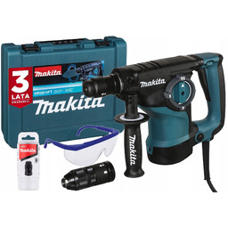 Makita HR2811FT Młotowiertarka Sds Wymienne Głowice 800W 2.9J +okulary