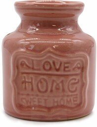 Kominek Zapachowy Ceramiczny HOME Różowy, 9cm