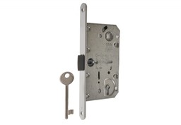 Zamek MEDIANA EVOLUTION 90/50 czoło 18 klucz chrom mat