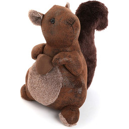 Versa 20270134 dekoracyjny ogranicznik do drzwi, poliester, brązowy, 25 x 23 x 17 cm