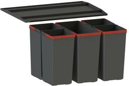 Franke Easysort 600-1-4 1x14,5l 4x7,5l Sortownik odpadów