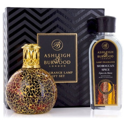 Lampa zapachowa MAŁA - Golden Sunset Zestaw z olejkiem Moroccan spice 250ml