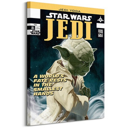 Star Wars Gwiezdne Wojny (Yoda Comic Cover) - Obraz na płótnie