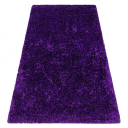 Dywan SHAGGY MONACO Jednolity fioletowy 140x200 cm