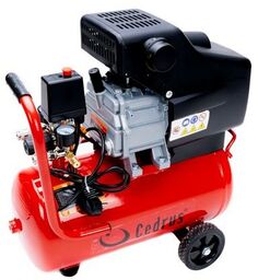 CEDRUS KM24-1T SPRĘŻARKA TŁOKOWA KOMPRESOR TŁOKOWY OLEJOWY 24L - EWIMAX