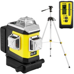 Nivel System Laser krzyżowy CLx3G zielony + statyw + czujnik rd800