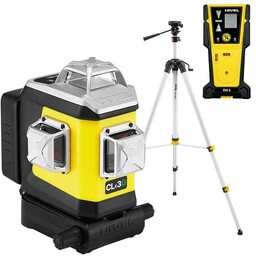 Nivel System Laser krzyżowy CLx3G zielony + statyw + czujnik cls-5