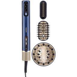 Suszarka BABYLISS P1337E 4w1 (Air Wand AS6550E + dyfuzor) Granatowo-złoty